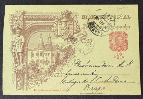Entier portugal 10 reis - /,