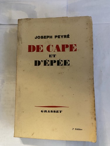 Joseph peyré cape et - joseph, de