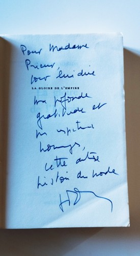 Dédicace jean ormesson - dédicace, d'ormesson