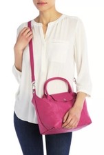 NIB Longchamp Le Pliage Cuir M