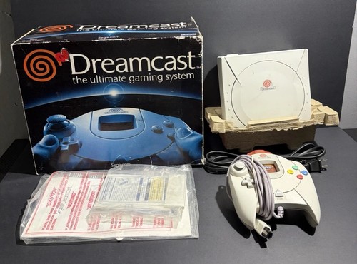 Sega dreamcast white - sega,