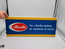 ? Plaque publicitaire vintage en tôle – Barilla (Italie) – Rétro cuisine ?