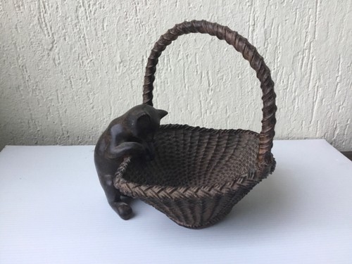 Petit panier résine avec - en,