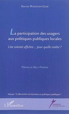 La participation des usagers aux politiques publiques locales: Une volonté affic