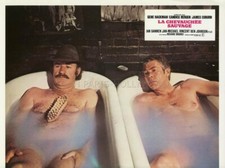 JAMES COBURN GENE HACKMAN BITE THE BULLET  1975 VINTAGE LOBBY CARD #7