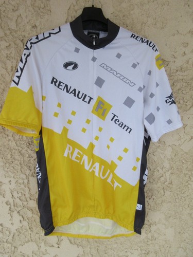 Maillot cycliste renault - maillot, f1