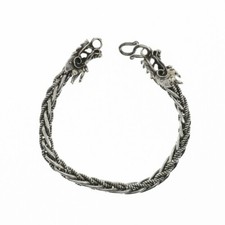 Bracelet Bangle Tressé En