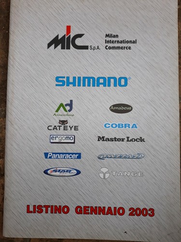 Catalogue shimano 2003 vintage - shimano,