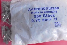 500 EMBOUT de CABLAGE  0,75