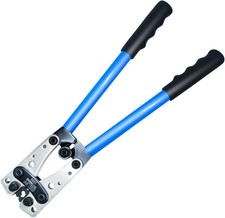 Pince à Sertir Réglable – Pince à Cliquet pour Cosses Électriques et Fils