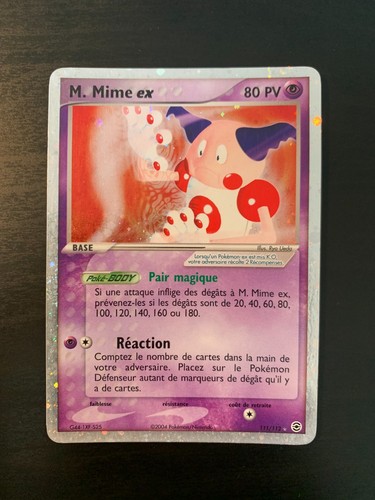 Carte pokémon mime ex - pokémon,