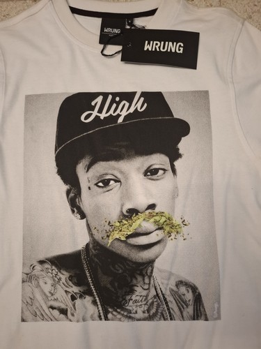 Tshirt wrung wiz khalifa - s,