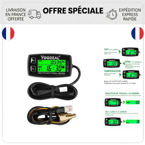 Yooreal tachymètre numérique - yooreal,