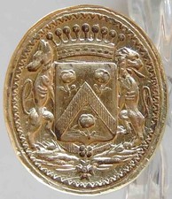 SCEAU BRONZE , CACHET