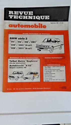 Rta 414 1981 - 1981, bmw