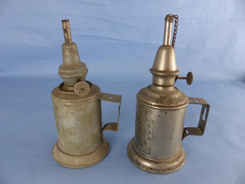 Lot anciennes lampes à - 2,