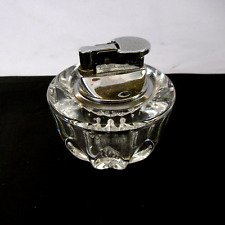 briquet  metal support verre