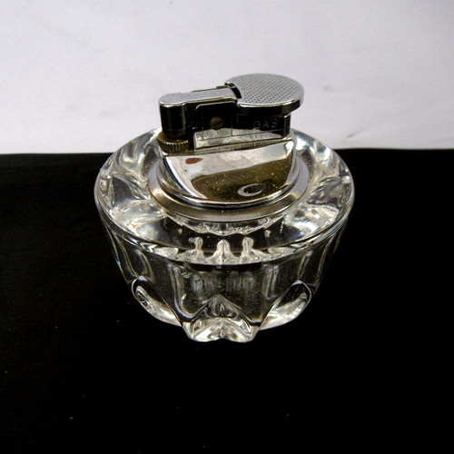Briquet metal support verre - ,