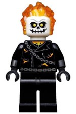 Figurine / Minifigure Lego Marvel Super Heroes - Ghost Rider (sh0267) Set 76058