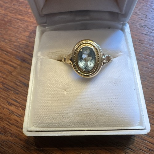 Belle bague jaune 18 ct - en,