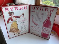 PORTE -MENU ancien BYRRH, tres bon etat