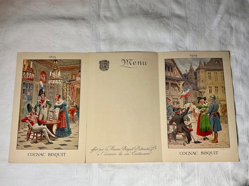 Menu cognac bisquit - ,