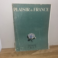 Revue Plaisir De France Janvier Février 1948 