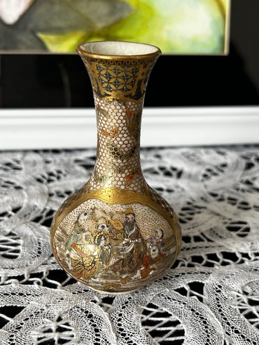 Ancien vase miniature - , satsuma