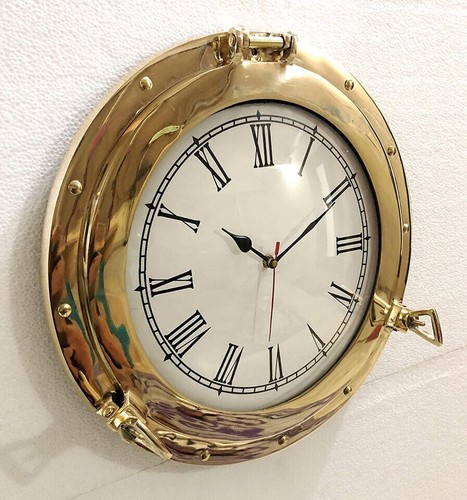 Horloge murale marine marin - horloge,