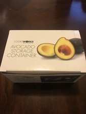 Cookworks Avocado Saver Crisper Storage Box Fruit Vegetable Container Keep Fresh