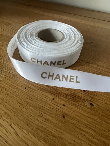 Ruban blanc chanel - blanc, )
