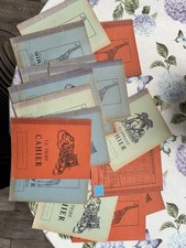 Lot De 35 anciens Cahiers  D’école Petits Carreaux Non Écrits