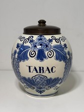 Pot à tabac Delfts Blauw