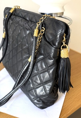 Sac cuir matelassé - sac,
