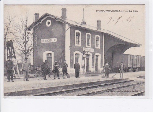 Fontaine ozillac gare - fontaine-ozillac:, la