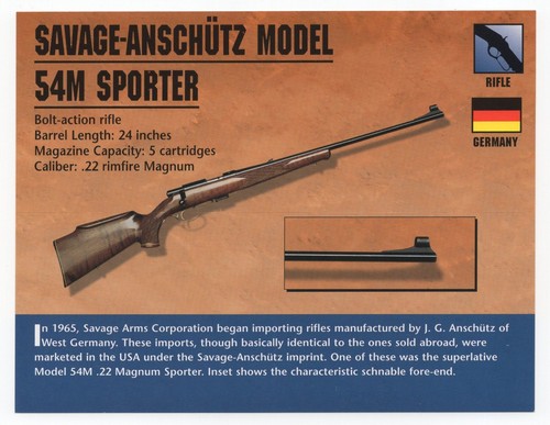 Savage anschutz model 54m - anschutz,