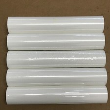 5 Rouleau 12 " X 1.5m 3.7m Blanc Htv à Repasser Chaleur Transfert Vinyle pour T