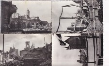 Lot de 4 cartes postales