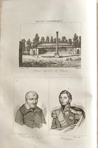 Gravure france pittoresque - gravure,
