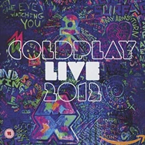 Coldplay live 2012 - cd,