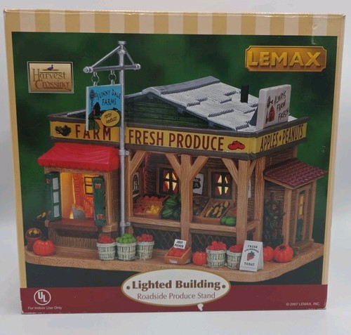 Lemax harvest crossing - crossing, village