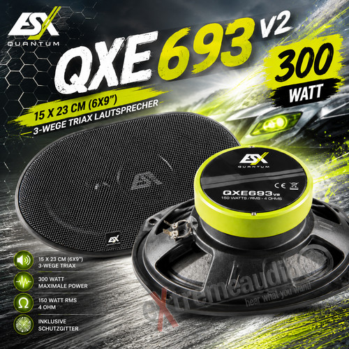 Enceintes ovales voies triax - enceintes,