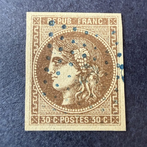Yvert bordeaux 30c brun - yvert,