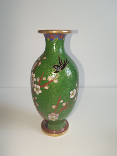 Vase asiatique émaux - asiatique,