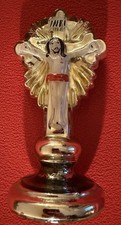 crucifix ancien Verre