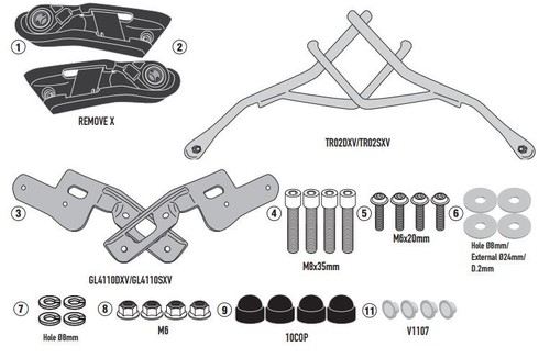 Set petits chassis latéral - set,