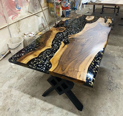 Dessus table époxy luxe - dessus, de