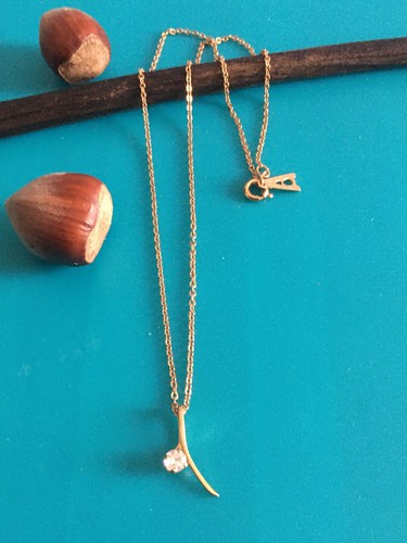 Vintage fin collier - fin, chaine