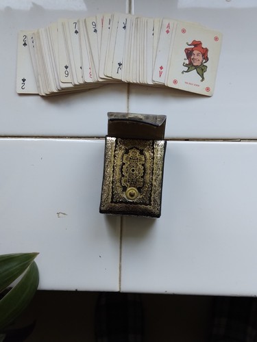 Rare mini jeu cartes ancien - 54,