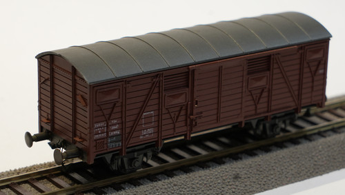 Roco wagon couvert essieux - wagon,
